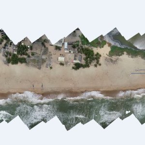 Orthophoto mosaic, campaign August 2018