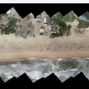 Orthophoto mosaic, campaign December 2018