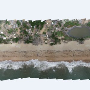Orthophoto mosaic, campaign April 2021