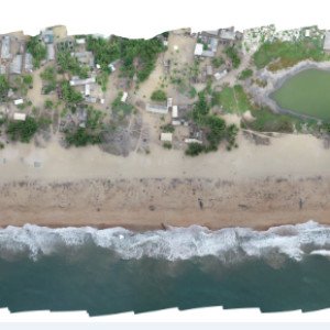 Orthophoto mosaic, campaign March 2021