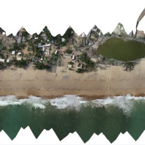 Orthophoto mosaic, campaign April 2022