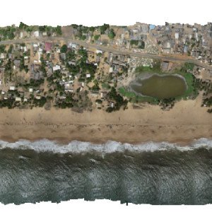 Orthophoto mosaic, campaign November 2023
