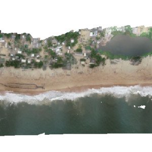 Orthophoto mosaic, campaign April 2023