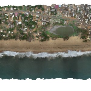 Orthophoto mosaic, campaign April 2024